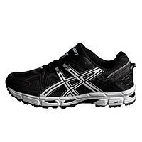 Кроссовки Asics Gel Kahana 8 Black White, мужские кроссовки, Асикс черные