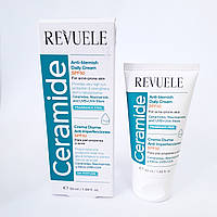 Увляжняющий крем для лица ОТ АКНЕ дневной Revuele Ceramide SPF 50