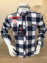 Детская рубашка Sinyor Besni 1-5 в клетку