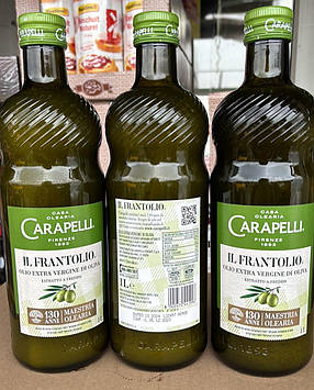 Олія оливкова  Carapelli extra vergine 1000 мл