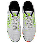 Взуття для футзалу чоловіче SP-Sport 170329-2 розмір 40-45 білий-чорний-салатовий, фото 8
