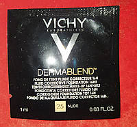 Корректирующий тональный флюид Виши Дермабленд Vichy Dermablend Fluid Corrective Foundation 16H 25 тон