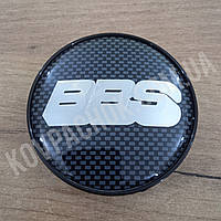 Колпачок на диски BBS серый/хром лого 56-69мм.