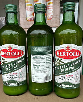 Олія оливкова  Bertolli extra vergine 1000 мл