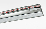 Дефлектори вікон, хромовані вітровики Toyota Land Cruiser Prado 120 / Lexus GX 470 2002-2009 (6шт./Autoclover/Південна Корея), фото 10