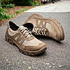 Чоловічі тактичні кросівки весна-літо койот, військові кроси бежеві літні, армійське літнє взуття для зсу, розмір 39-46, фото 3