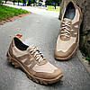 Чоловічі тактичні кросівки весна-літо койот, військові кроси бежеві літні, армійське літнє взуття для зсу, розмір 39-46, фото 4