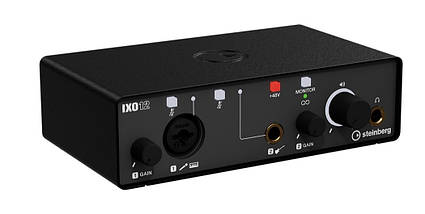 USB аудіоінтерфейс Steinberg IXO12 Black, фото 6