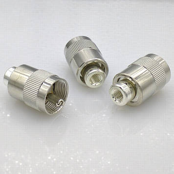 Роз'єм штекер PL-259 під кабель RV-58 для антенного кабелю на рацію