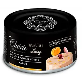 Cherie Healthy Living Chicken and Pumpkin - консерви Шері мус із куркою та гарбузом для кішок