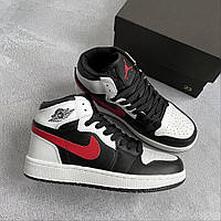 Nike Air Jordan 1 Retro High Black Red White 2