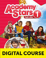 Academy Stars for Ukraine Level 1 Digital Pupil's Book with Digital Workbook & Pupil's Practice Kit - Kathryn