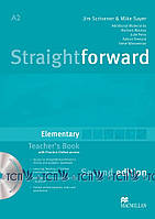 Straightforward 2nd Edition Elementary Level: Teacher's Book Pack - Jim Scrivener, Mike Sayer - 9780230423114
