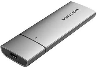 Зовнішній корпус Vention кишеня для жорсткого диска для SSD M.2 M-key USB Type-C 3.2 Grey (KPGH0)