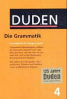 Duden, Band 4: Die Grammatik - Dudenredaktion - 978-3-19-581735-6