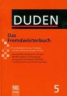 Duden, Band 5: Das Fremdwörterbuch - Dudenredaktion - 978-3-19-511735-7