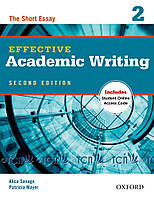 Effective Academic Writing Level 2: Student Book & Online Access Code - Alice Savage, Patricia Mayer, Masoud