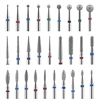 Фрези алмазні, в асортименті