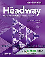 New Headway 4th Edition Level Upper-Intermediate: Workbook with Key and iChecker CD Pack - Liz and John Soars