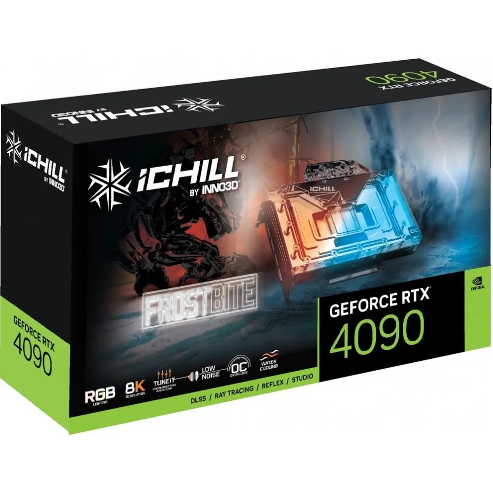 Відеокарта INNO3D GEFORCE RTX 4090 ICHILL FROSTBITE (C4090-246XX-1833FB)