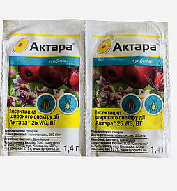 Инсектицид "Актара" ТМ "Syngenta" 1.4г