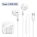 Оригінальні USB Type C навушники Samsung Earphones GF10 Apple iPhone 15 Xiaomi 12 Huawei з мікрофоном DAC Chip, фото 4
