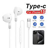Оригінальні USB Type C навушники Samsung Earphones GF10 Apple iPhone 15 Xiaomi 12 Huawei з мікрофоном DAC Chip, фото 2
