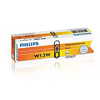 PHILIPS W1,2W 12V W2X4,6D T5 - PHILIPS (12516 CP)