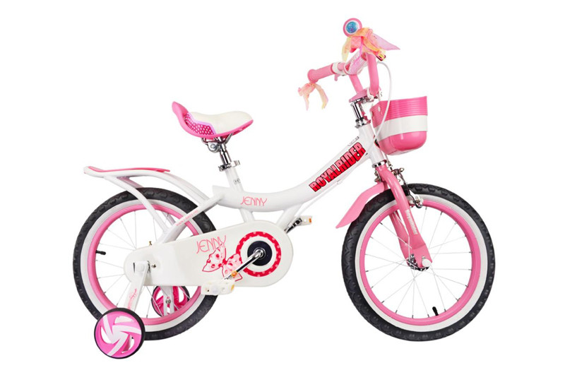 Велосипед детский Royal Baby Princess Jenny Girl Steel RB16G-4, стальная рама, вспомогательные колеса - фото 1 - id-p2131960294