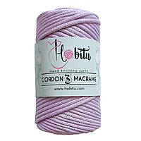 HOBITU CORDON 3 MACRAME (ХОБІТУ КОРДОН 3 МАКРАМЕ) № 165 сиреневый (Пряжа, нитки для вязания макраме)