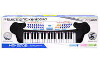 Пианино с микрофоном и зарядкой, в коробке HS3702A р.68*23*6,5 см