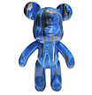 Набір розмальовка для творчості ведмежа DIY Creative Fluid Bear 23см, кольоровий, фото 8