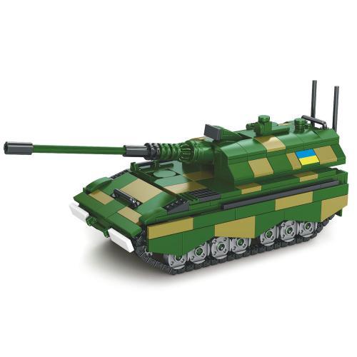 Дитячий конструктор Військова техніка ЗСУ Limo Toy KB 1119 Іграшковий військовий танк