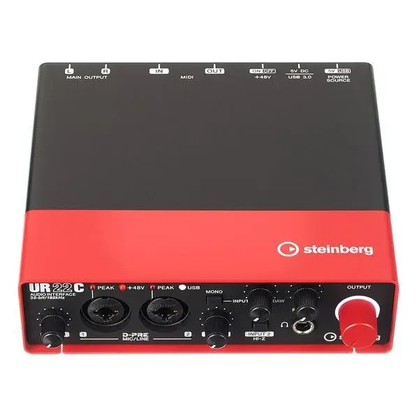 USB аудіоінтерфейс Steinberg UR22C