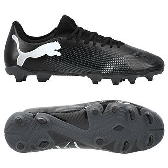 Бутси дитячі Puma Future 7 Play FG/AG Jr 107734-02, Чорний, Розмір (EU) — 29