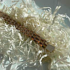 Срібний браслет із золотом і білим цирконом "Шейх" Широкий браслет зі срібла, фото 7