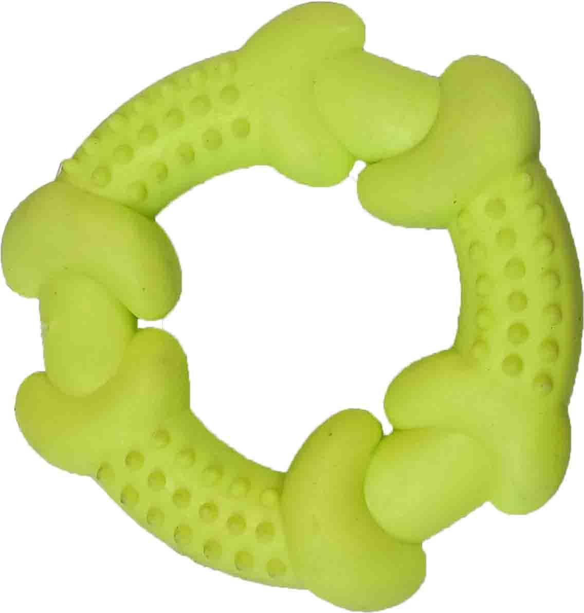Іграшка для собак TatraPet Dental Gum кільце з шипами гумове, 10.5 см 484.40