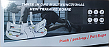 Мультифункціональна тренувальна дошка 3 в 1 Plank Training Board WT-E182 з таймером (Упори для віджимань), фото 4