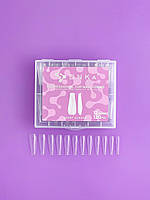 Верхні форми DNKa’ Top Nail Forms Short Almond,120pcs