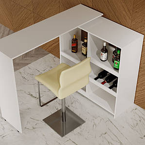 Барна стійка трансформер 3 в 1 на кухню c 5 комірками