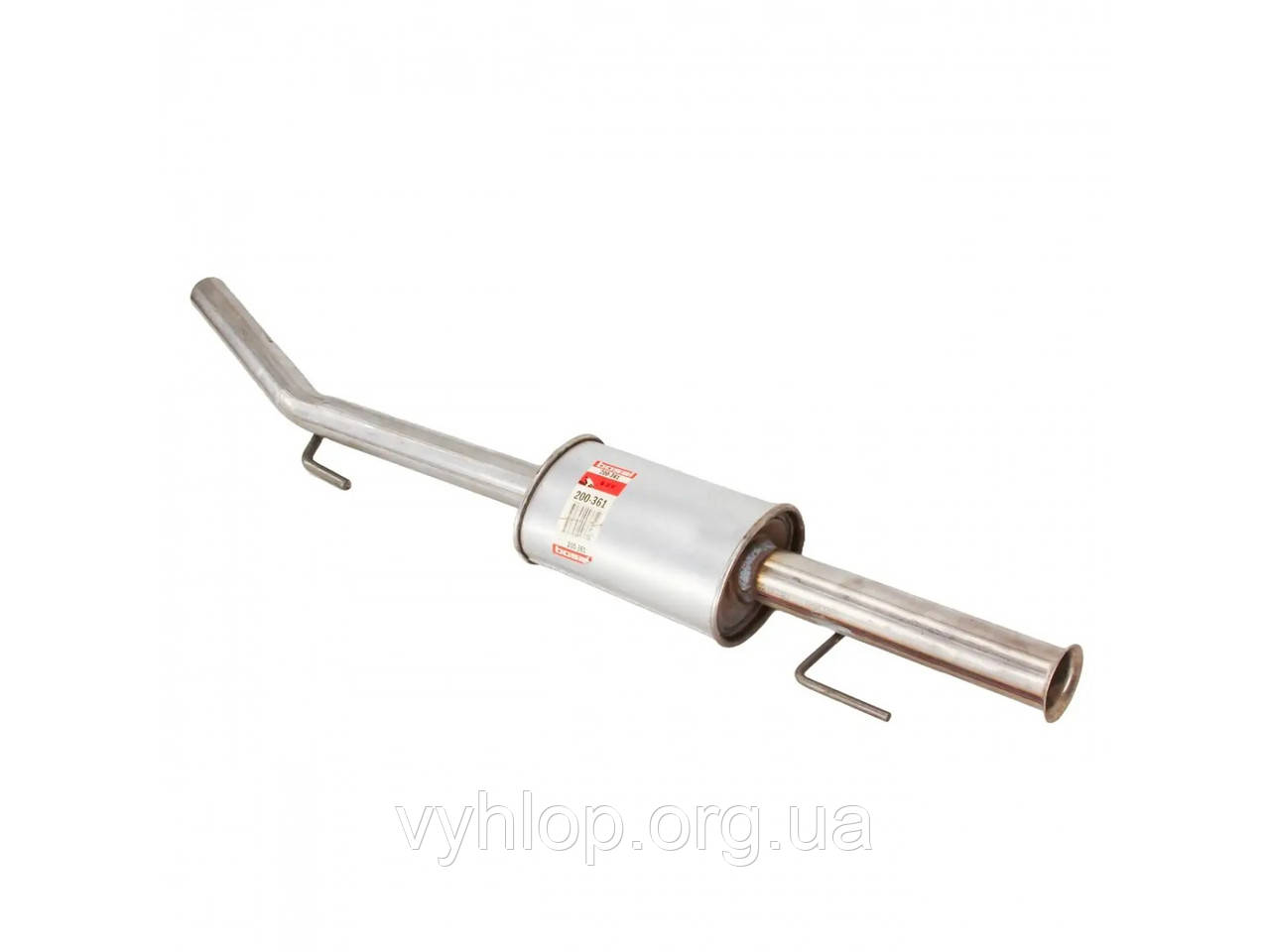 Глушник передній Рено Кліо II (Renault Clio II) 1.4 i 16V; 1.6 i 16V 98-05 (200-361) Bosal 21.291