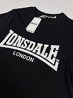 Футболка Lonsdale Чорна, Біла, Зелена