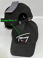 Мужская бейсболка черная Томми Хилфигер Брендовая кепка для парня Tommy Hilfiger Кепка с козырьком на лето