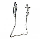 Підніжка сталева подвійна 28", фото 2