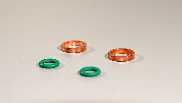 Комплект кілець на трубку турбіни на Renault Kangoo 2001->2008 1.5 dCi+1.9 dCi — Renault (Оригінал) - 7701471140, фото 1