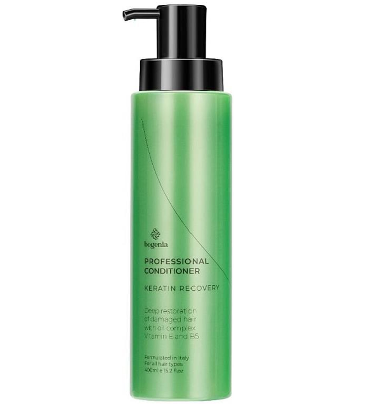 Кондиціонер для волосся від Bogenia "Keratin recovery" 400 мл, фото 1