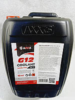 Антифриз красный готовый RED G12 Сoolant Ready-Mix -36 °C 10кг AXXIS