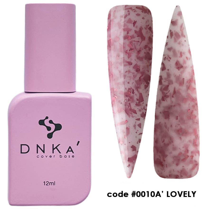 DNKa’ Cover Base #0010A’ Lovely, 12 мл, фото 1