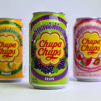 Напій газований Chupa Chups - Grape
