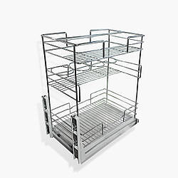 Карго Bravo Classic 300 мм нижнє кріплення з доводчиком хром